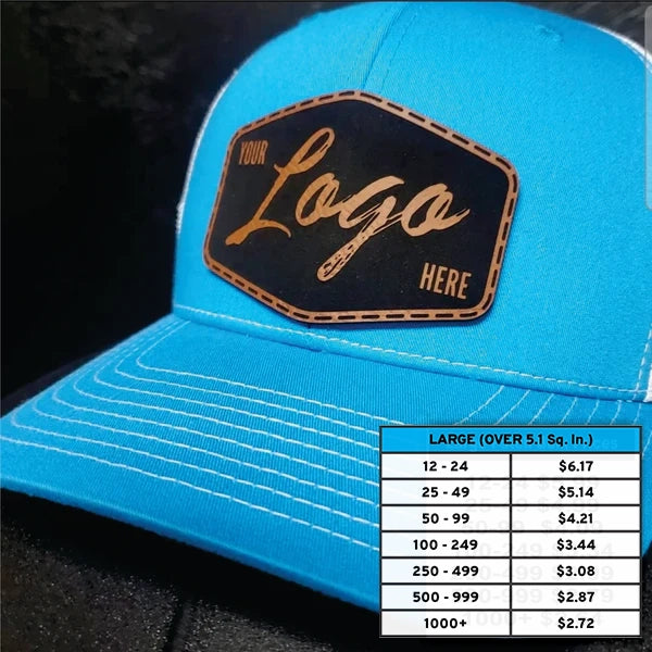 Large Patch **5.1 Sq. Inches to 8 Sq. Inches**