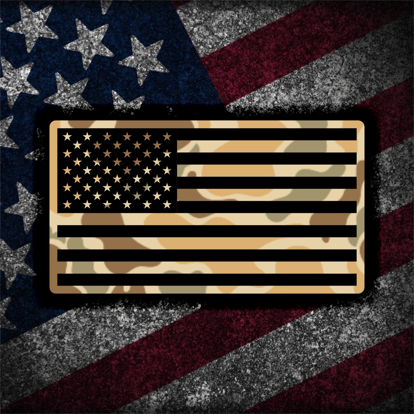 American Flag Patch [Sidemount]