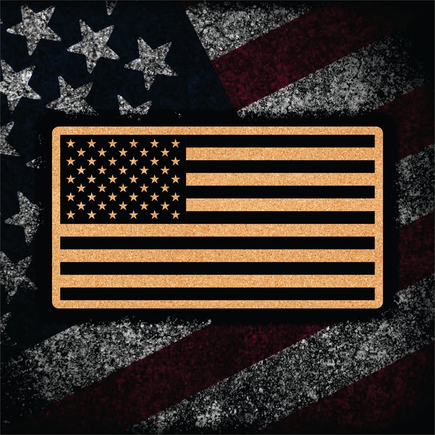 American Flag Patch [Sidemount]