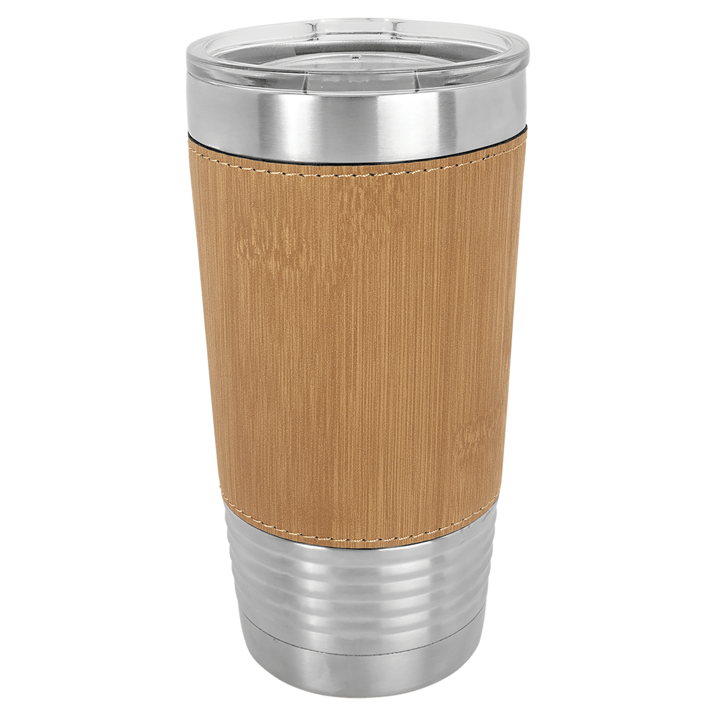 20 oz Laser Engraved Leatherette Tumbler