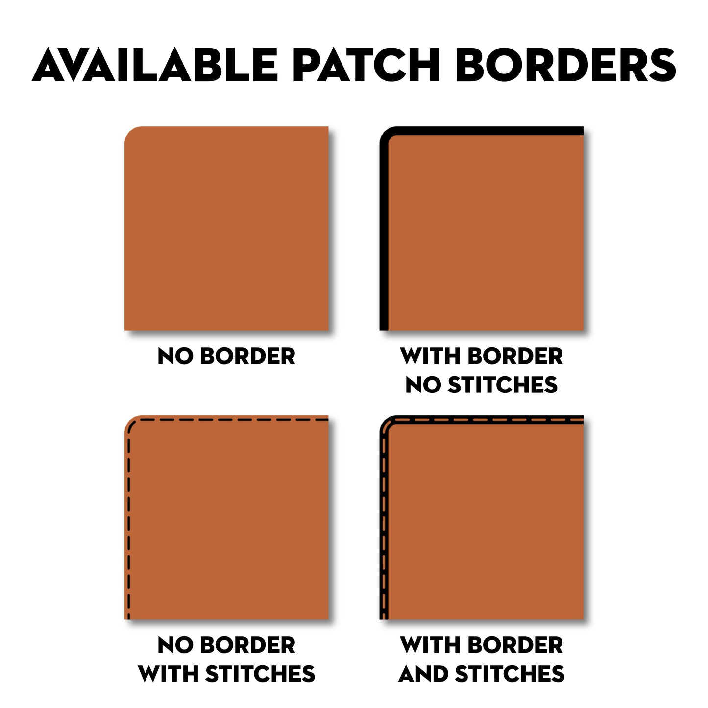 Large Patch  **5.1 Sq. Inches to 8 Sq. Inches**